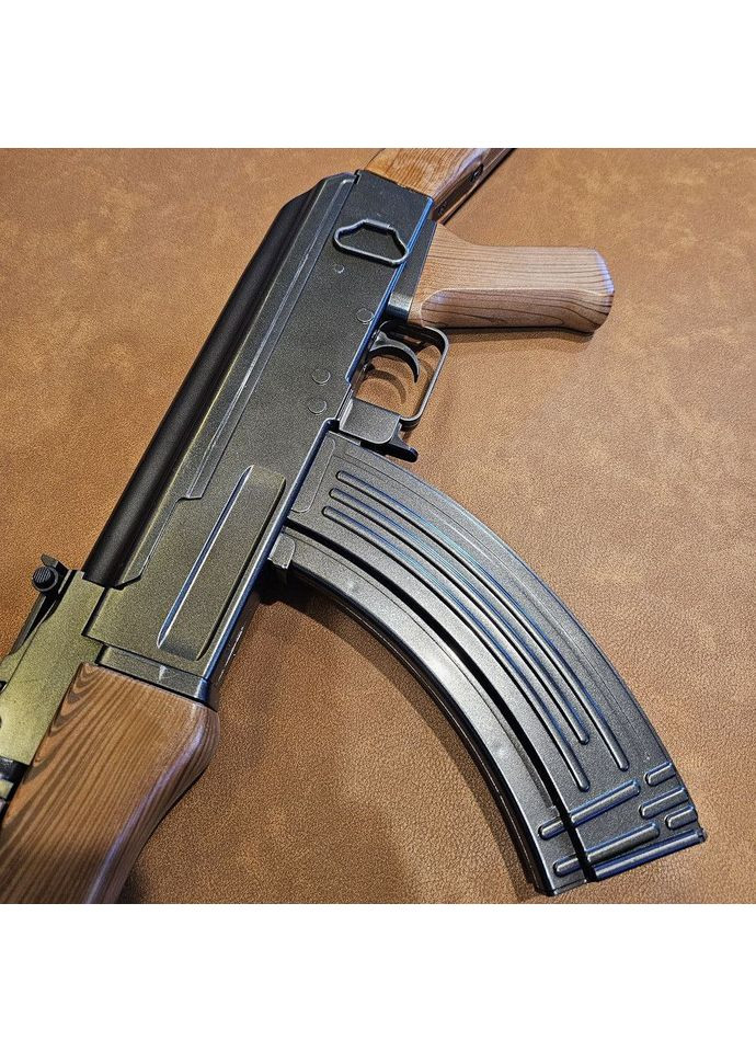 Дитячий Автомат Калашникова АК47 ZM93 металевий на кульках 6 мм, 87 см CYMA (360544441)