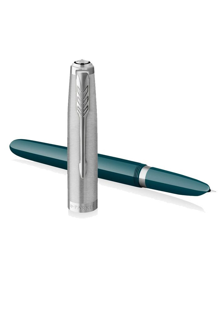 Ручка пір'яна 51 Teal Blue CT FP F 55 311 Parker (317305098)