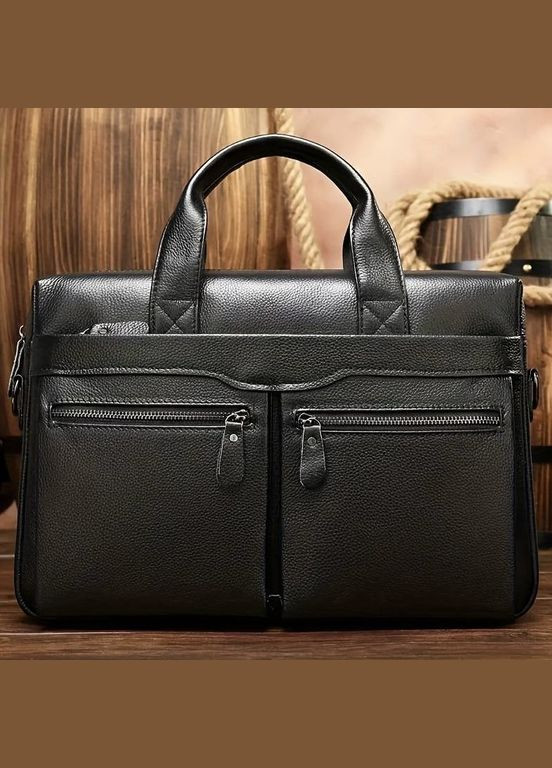Чоловіча сумка для ноутбука й документів чорна SK N76955 Tiding Bag (341309435)