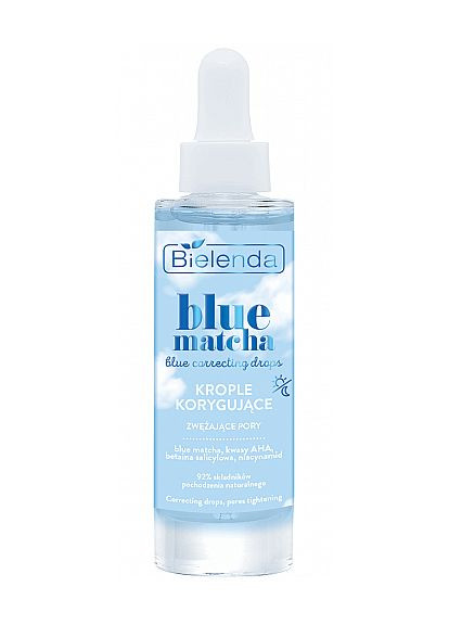 Сужающие поры капли для лица Blue Matcha Blue Drops 30ml (1078645-64983) Bielenda (368657324)