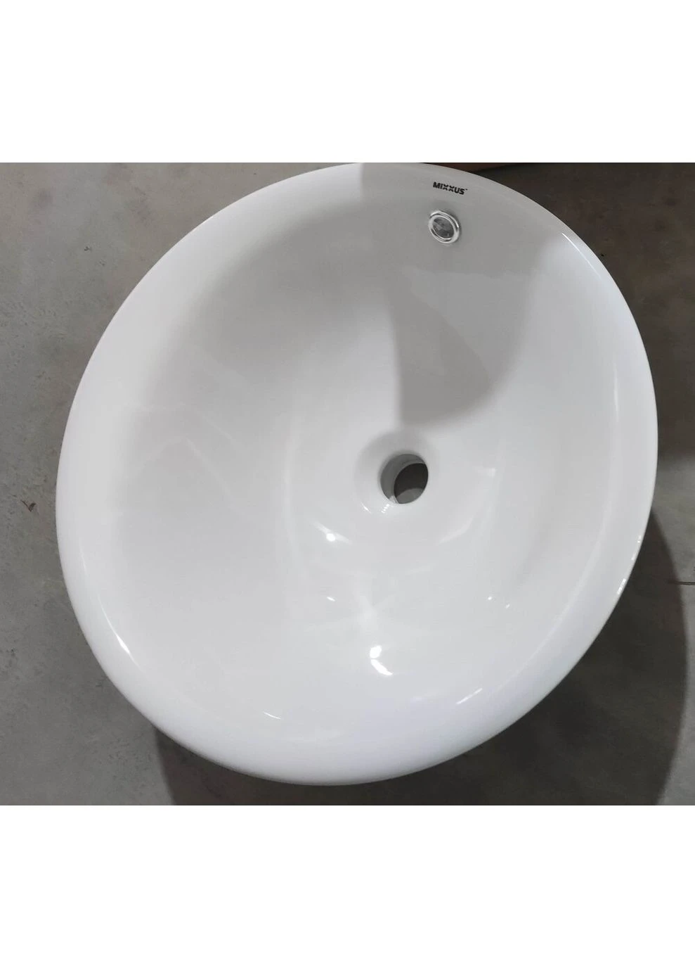 Раковина врізна на стільницю TOPPER-1601 470х470х180mm з переливом (MP6571) Mixxus (384191890)