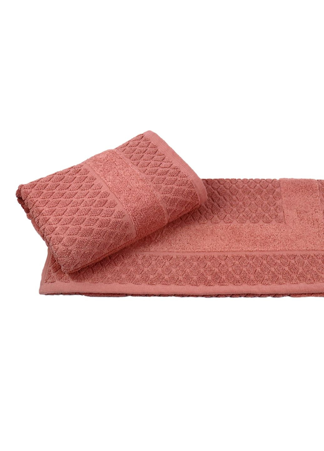 Полотенце д/ног Pera 50*70 пудра 800г/м2 Hobby пудровый