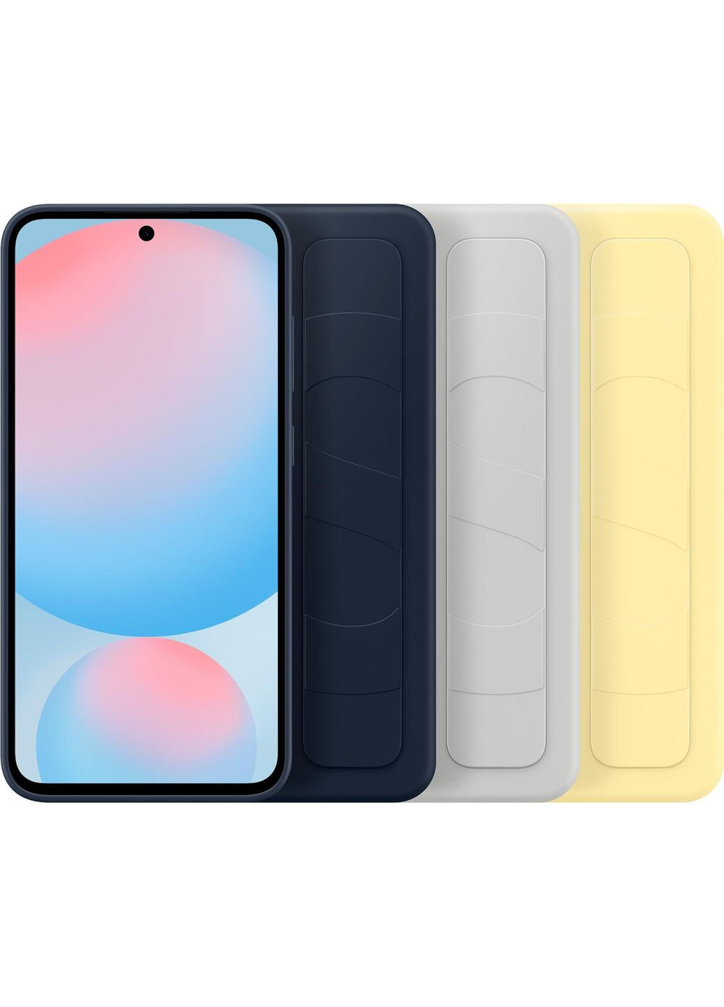 Чохол-накладка Standing Grip Case для Galaxy S24 FE SM-S721 Gray (EF-GS721CJEGWW) Samsung (370621137)