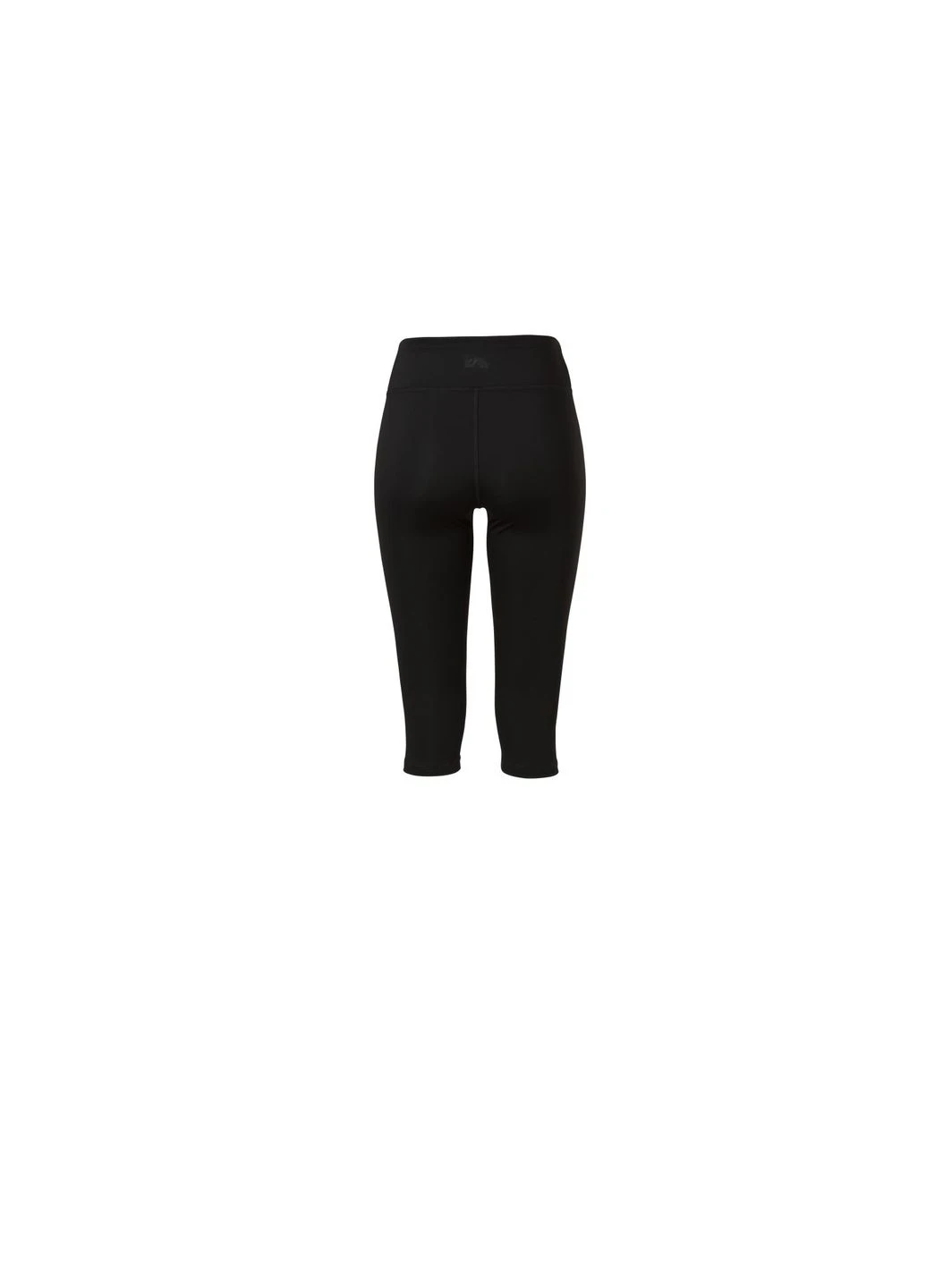Спортивні легінси капрі-бриджі для жінки LYCRA® 473253 чорний Crivit (403214715)
