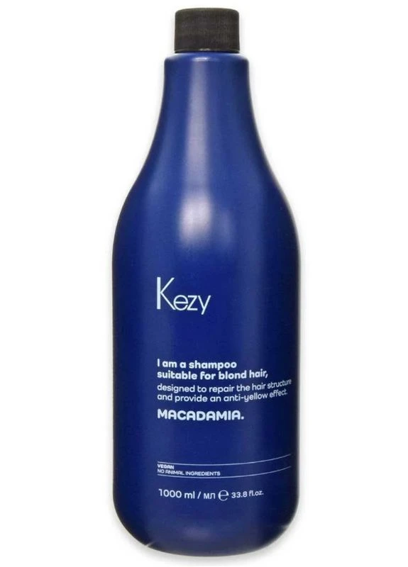 Шампунь проти жовтизни волосся Macadamia Anti -Yellow Shampoo, 1000 мл KEZY (396327333)