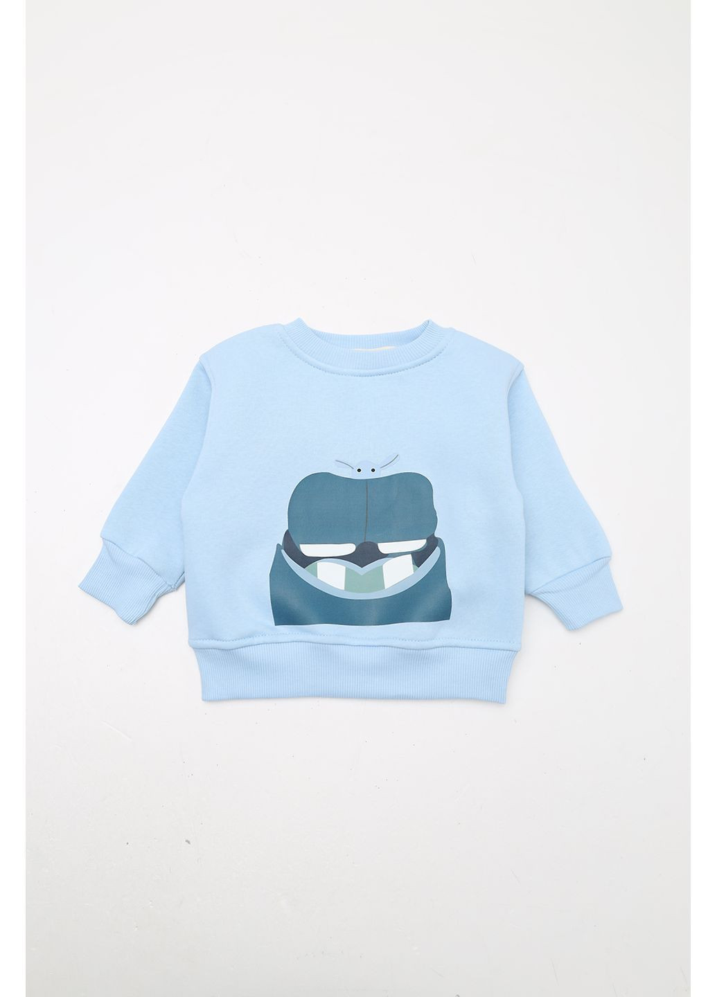Yuki свитшот для мальчика цвет голубой cb-00284565 голубой футер