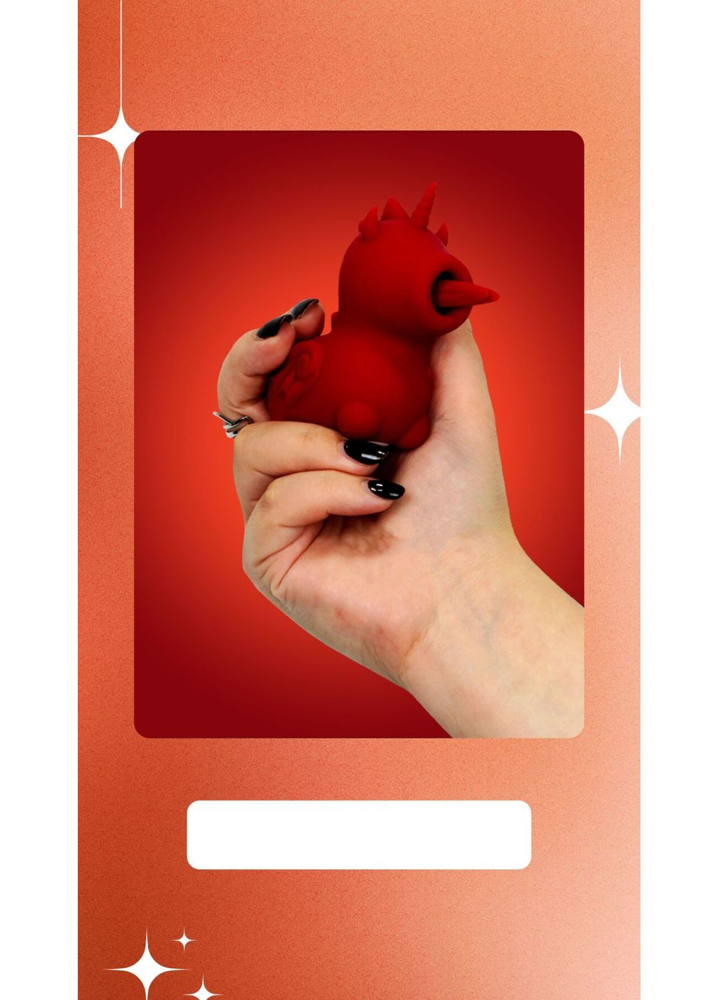 Вібратор-єдиноріжка – Blaze Diablo, пестливий роздвоєний язичок Unihorn (369945643)