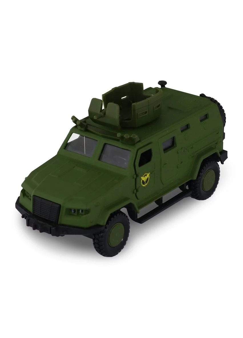 Модель іграшкова Козак-2М1 Шеврони Героїв ГУР МО металева 12 см TechnoDrive (398289278)