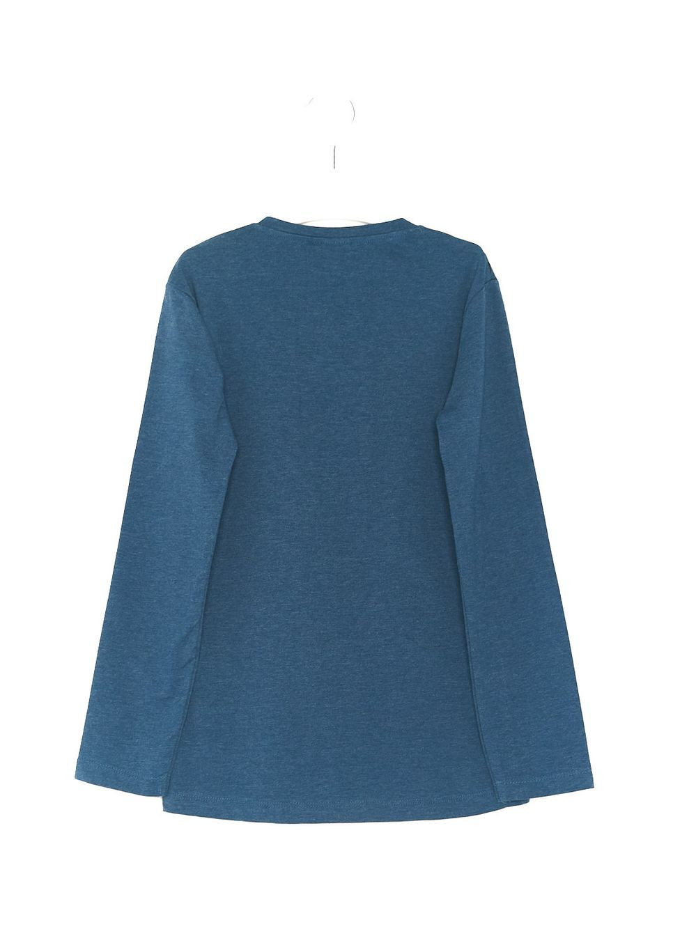 Лонгслів,синій з принтом, Disney (262674274)