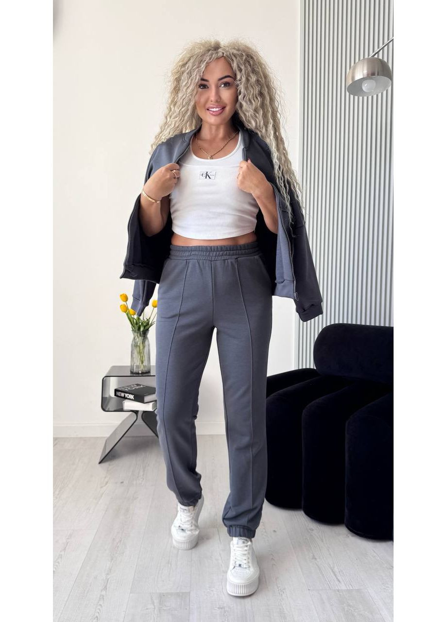 Жіночий костюм у стилі Zara з петлі – Розмірна сітка в описі GD/GL Модний простір (364966596)