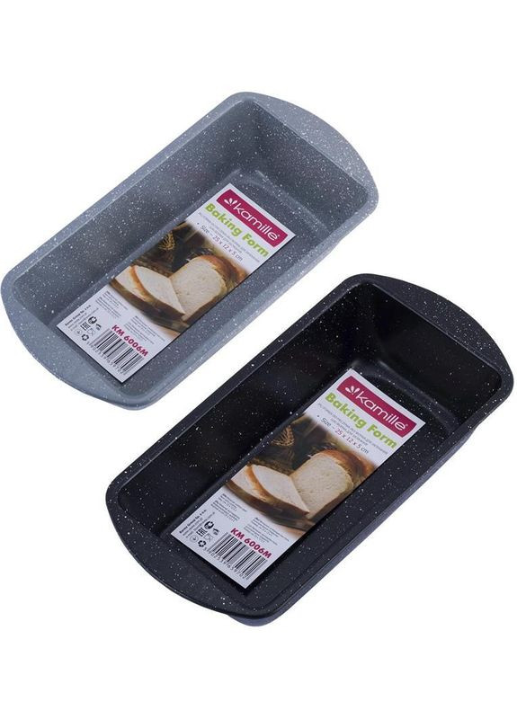 Форма Bakery Marble для выпечки 25х12х5см хлебная Kamille (339779130)