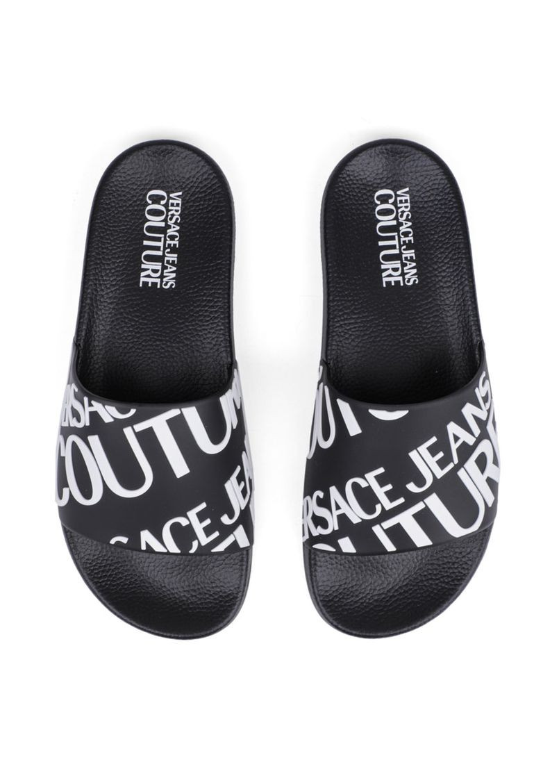 Жіночі Шльопанці 75VA3SQ1 Білий Гума Versace Jeans Couture (282395661)