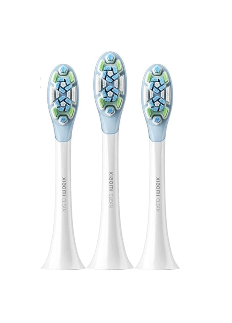 Насадки MBS308 Oscillation для MES609 MES610 Clean 3 шт white/green/blue MiJia (388645680)