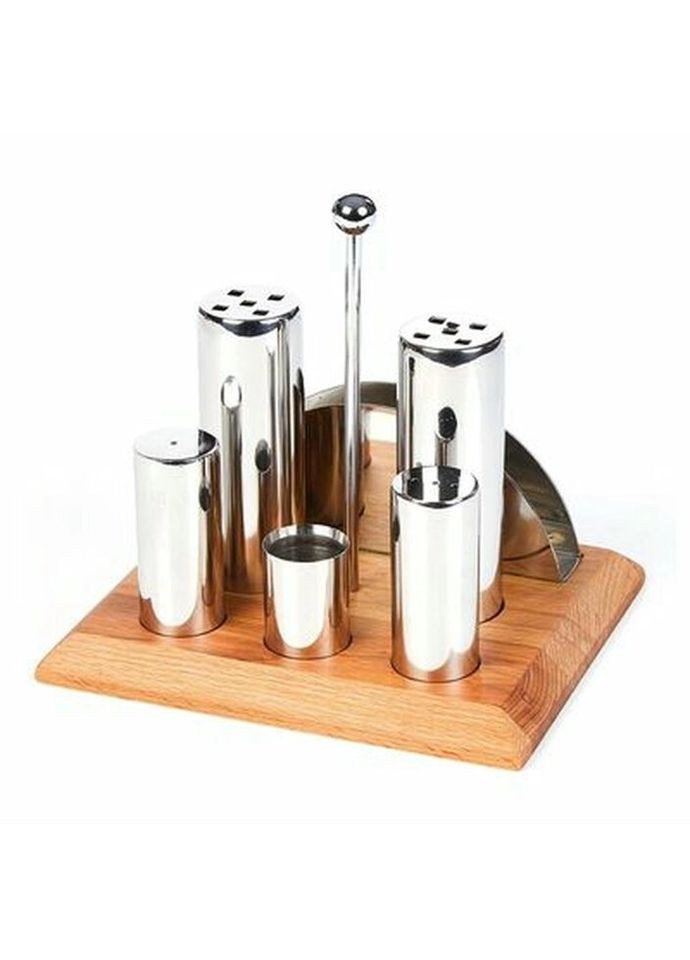 Набор для специй Biradlı GRV-257-Parlak 7 предметов No Brand (327608908)