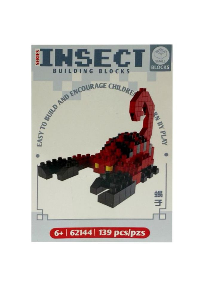 Детский конструктор "Насекомые" A62144, 139 деталей Bambi (365310112)