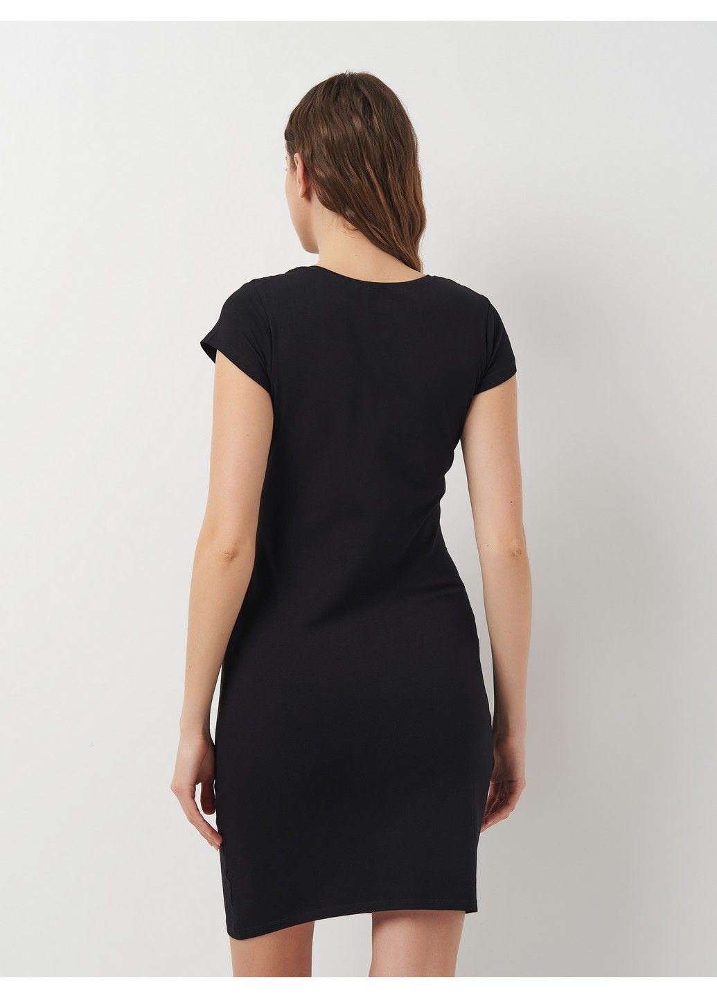 Чорна кежуал сукня для вагітних H&M однотонна