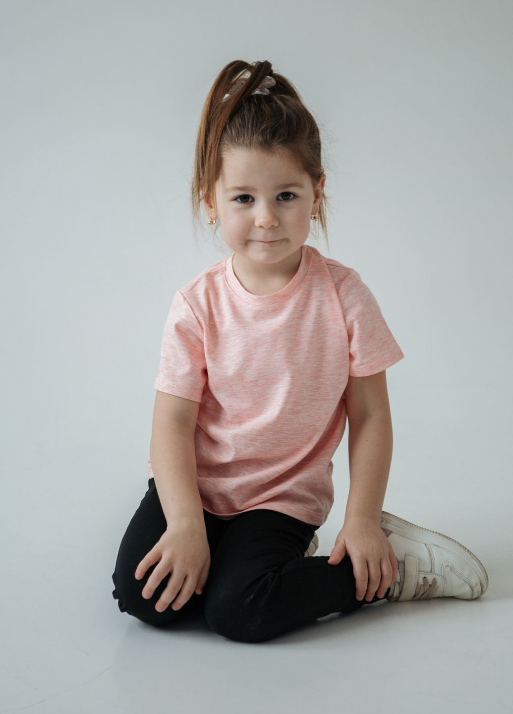 Светло-розовая демисезонная футболка детская Malwel