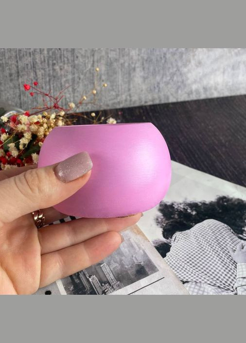 Кашпо из гипса - Шар Бежевый No Brand (328294776)