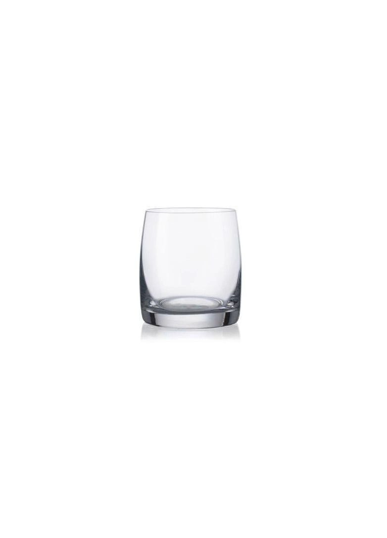 Набір низьких склянок Pavo 6 шт 230 мл богемське скло Bohemia (285720442)