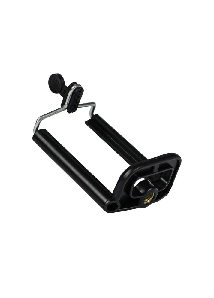 Затискач для телефону на штатив Чорний No Brand (340284582)