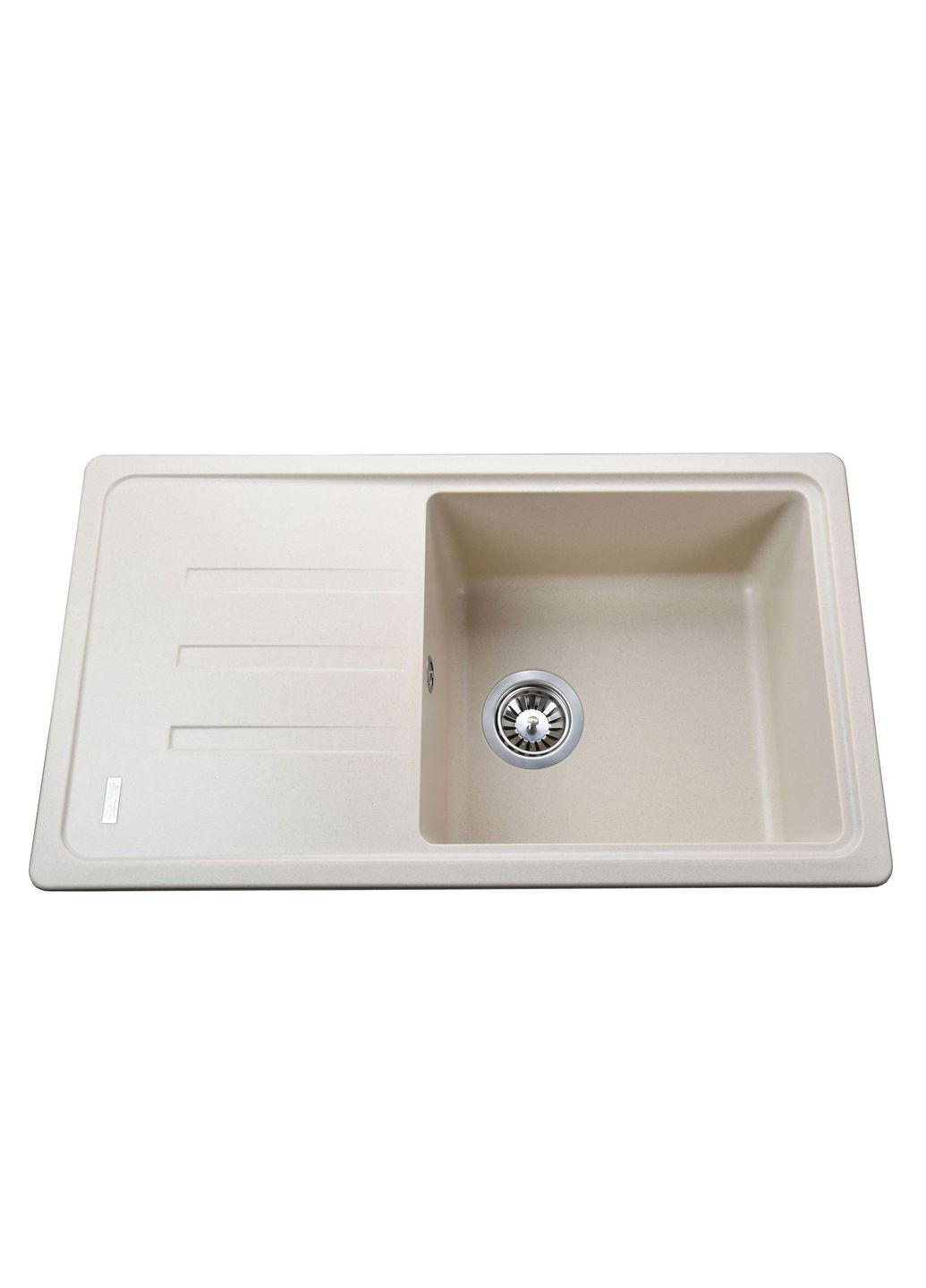 Гранітна мийка LUGANO слонова кiстка 780х435мм Globus (300168460)