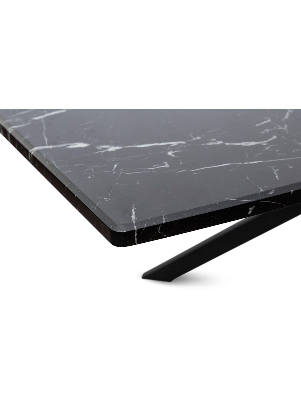 Стіл-трансформер кухонний розкладний RICHARD Чорний/Мармур чорний 857485-02 857485 Comfort Line (355467909)