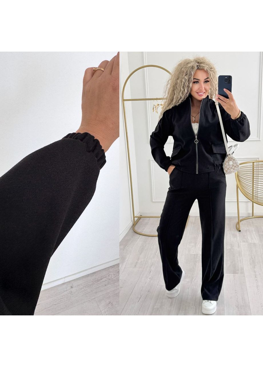 Костюм бомбер и штаны кашемир диагональ с добавлением шерсти. Україна (361374663)