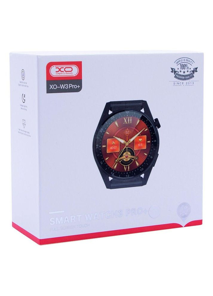 Розумний годинник Smart Watch W3 Pro+ IPS дисплей IP68 оплата Alipay Battery 300mAh Android и iOS Silver XO (340935427)