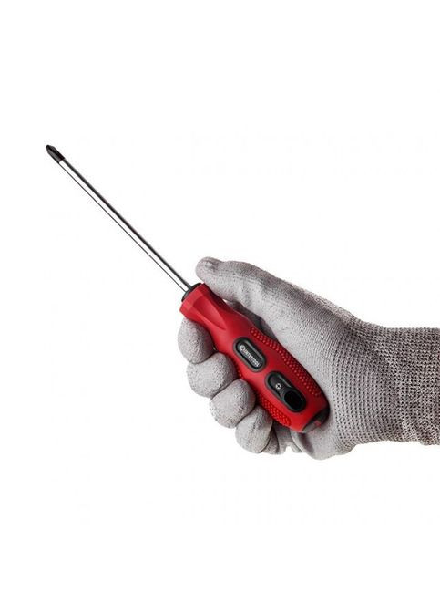 Набір викруток 6 од. (SL3*75, SL5*100, SL6*125, PH0*75, PH1*100, PH2*125), CrV, Ergo-design VT-2005 Intertool (318017829)