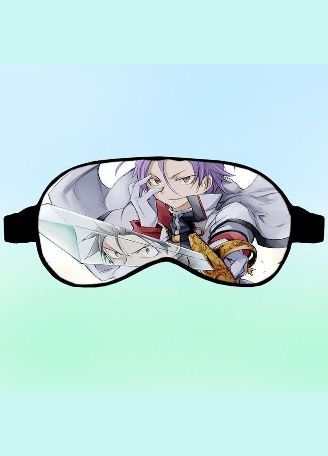 Маска для сна Аниме Жизнь в альтернативном мире с нуля #0001 черная No Brand (315043772)