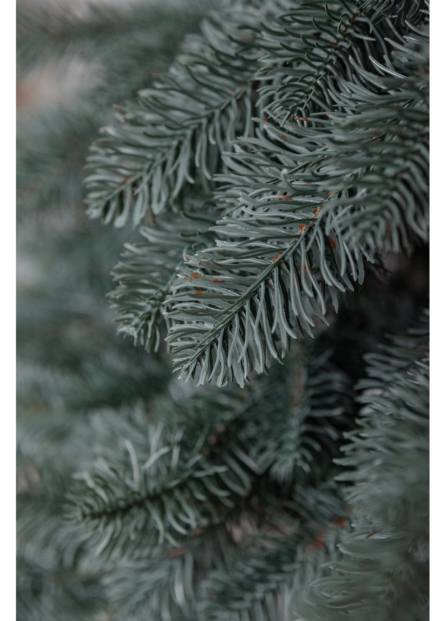 Литая искусственная елка 2,1 м голубая Карпатская Премиум KOS-KARPBL21 LUGI (370707731)