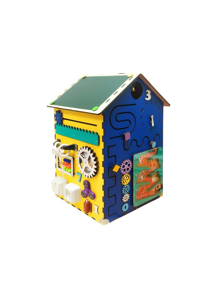Розвиваюча іграшка Бізікуб "Будиночок" TG200038 55х30х30см Temple Group (311290865)