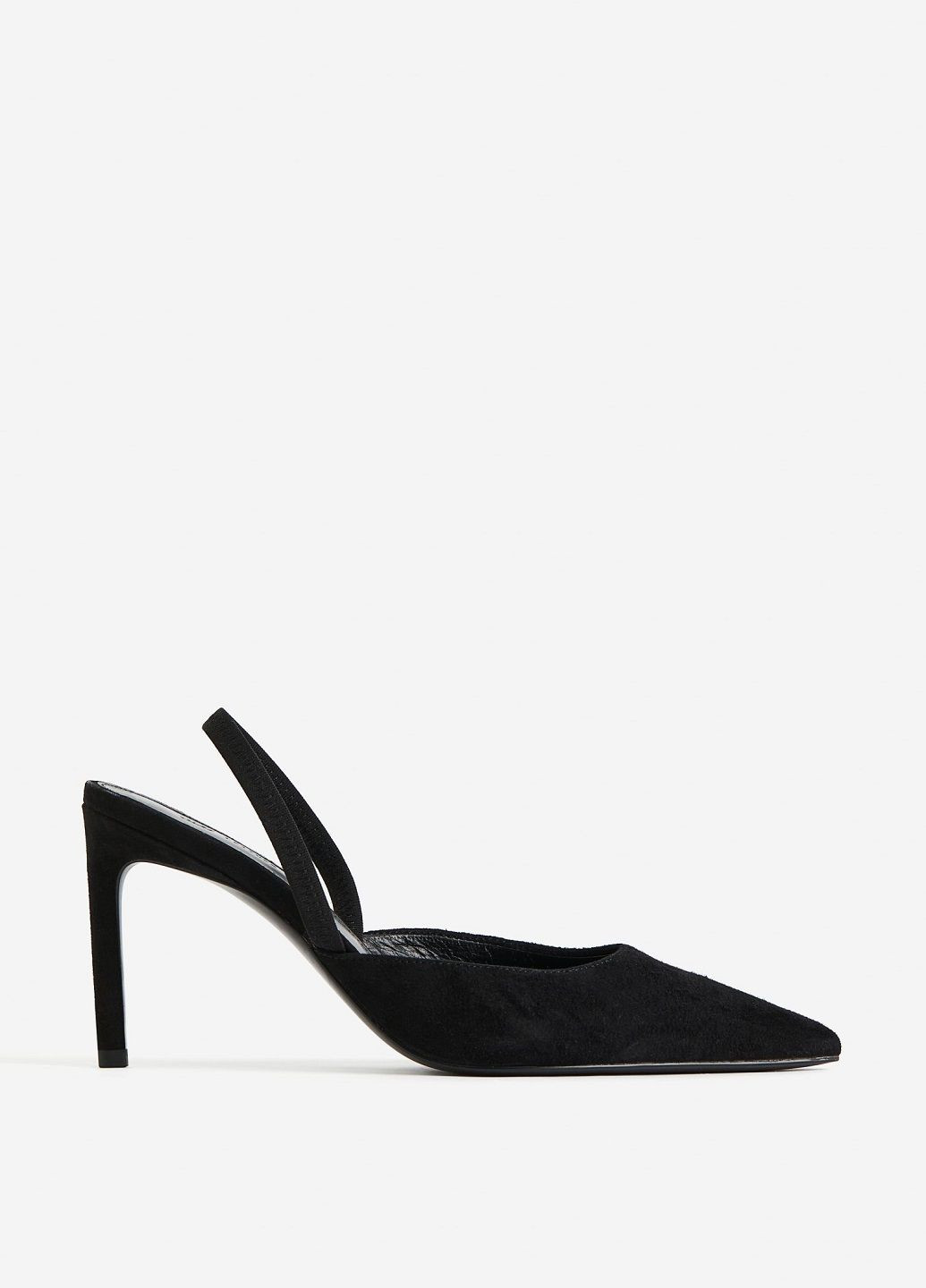 H&M Туфли черный з натуральная замша, швеция — демисезон (316456560)