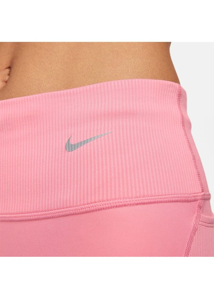 Шорти Mid-Rise Ribbed Panel Running Pink DX2951-611 Nike (397989791)