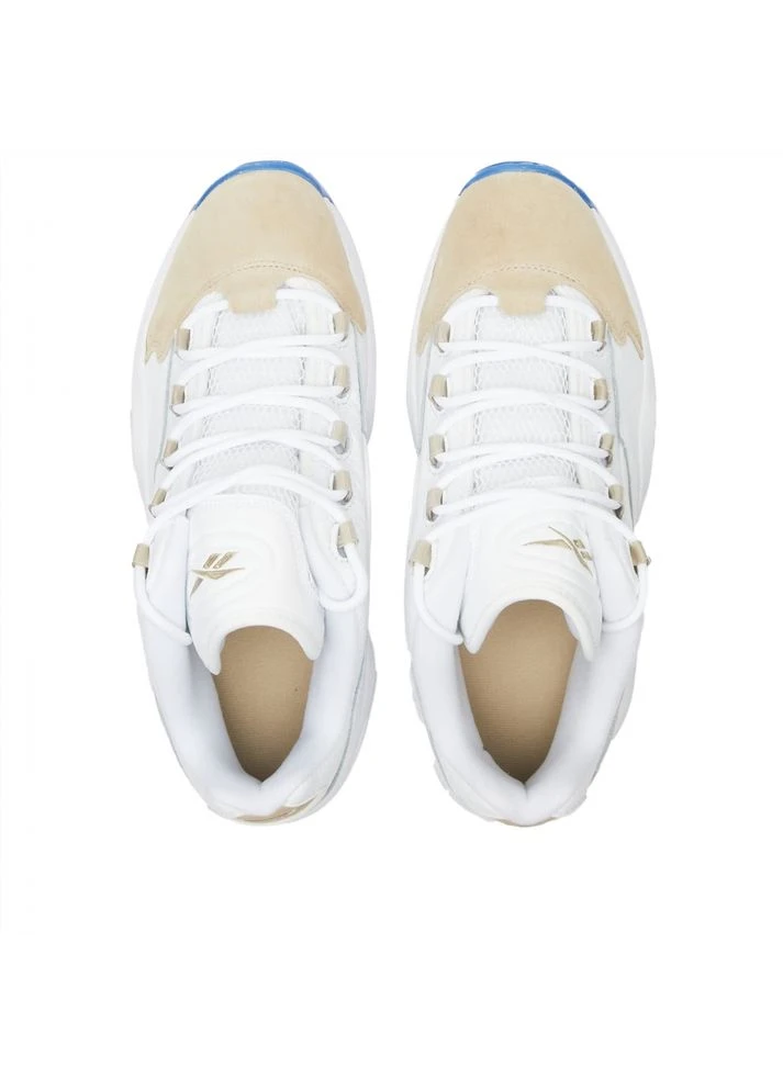Білі кросівки question low white ef7609 демісезон Reebok