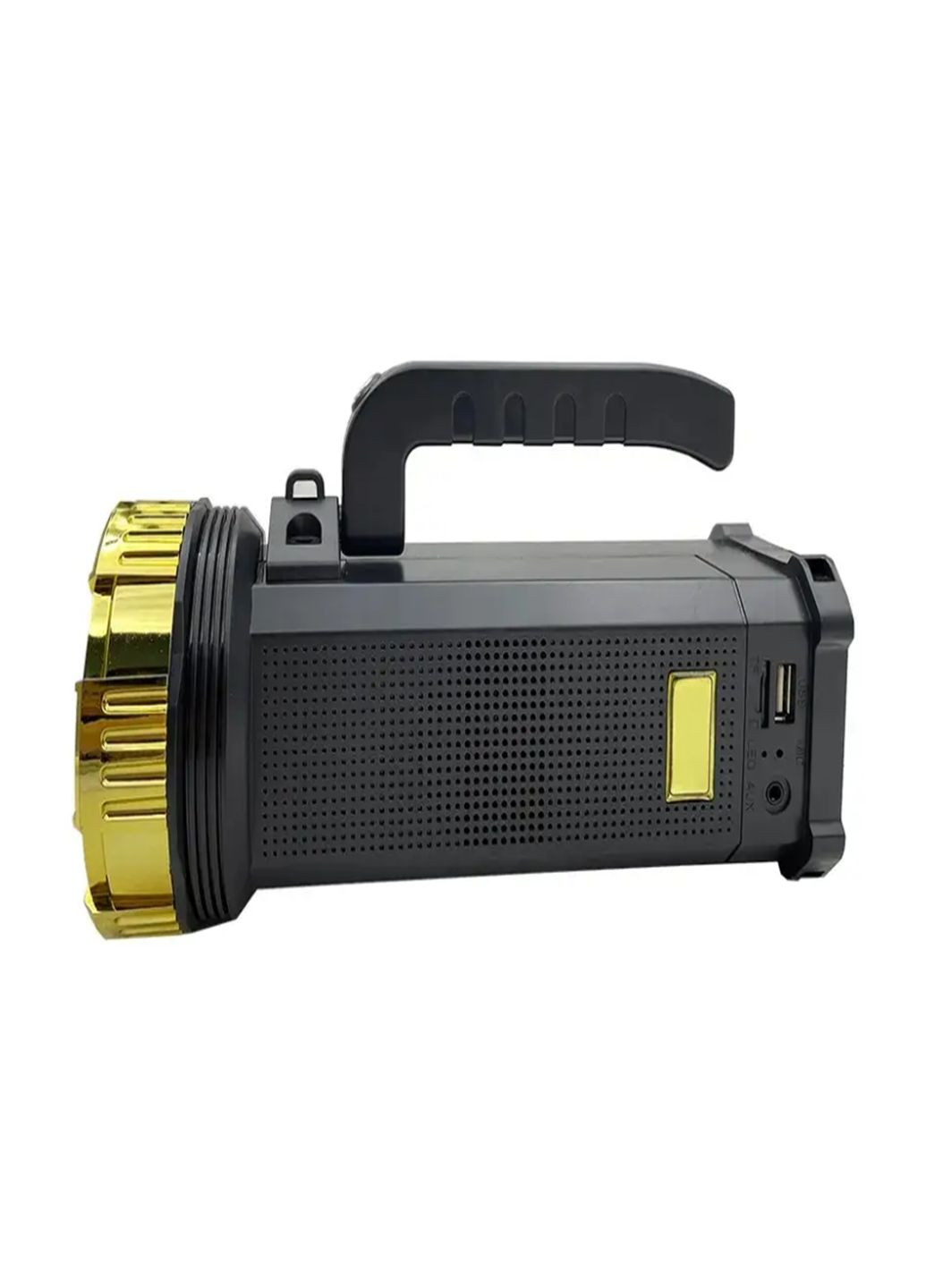 Портативний ручний ліхтар із сонячною системою RX-S66 BTS та радіоприймачем Чорний Golon (313866486)