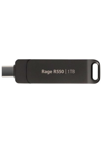 USB флэш-накопитель (PE1TR550DSAD) Patriot 1TB Rage R550 Matte Black USB 3.2/Type-C (366663755)