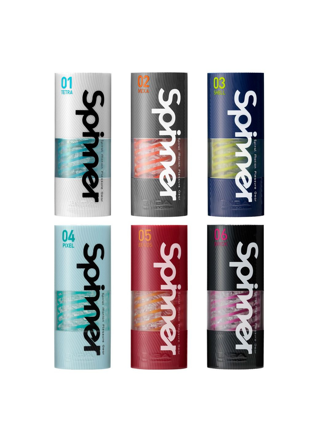 Мастурбатор Spinner Beads з пружною стимулюючою спіраллю всередині Tenga (297587672)
