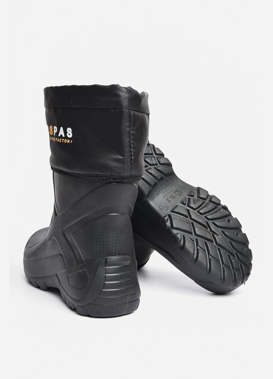 Чоботи чоловічі піна з фетровим утеплювачем чорного кольору Let's Shop (299684669)