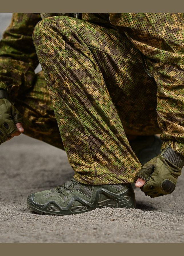Тактичний маскувальний костюм сітка + баф камуфляж Freedom
