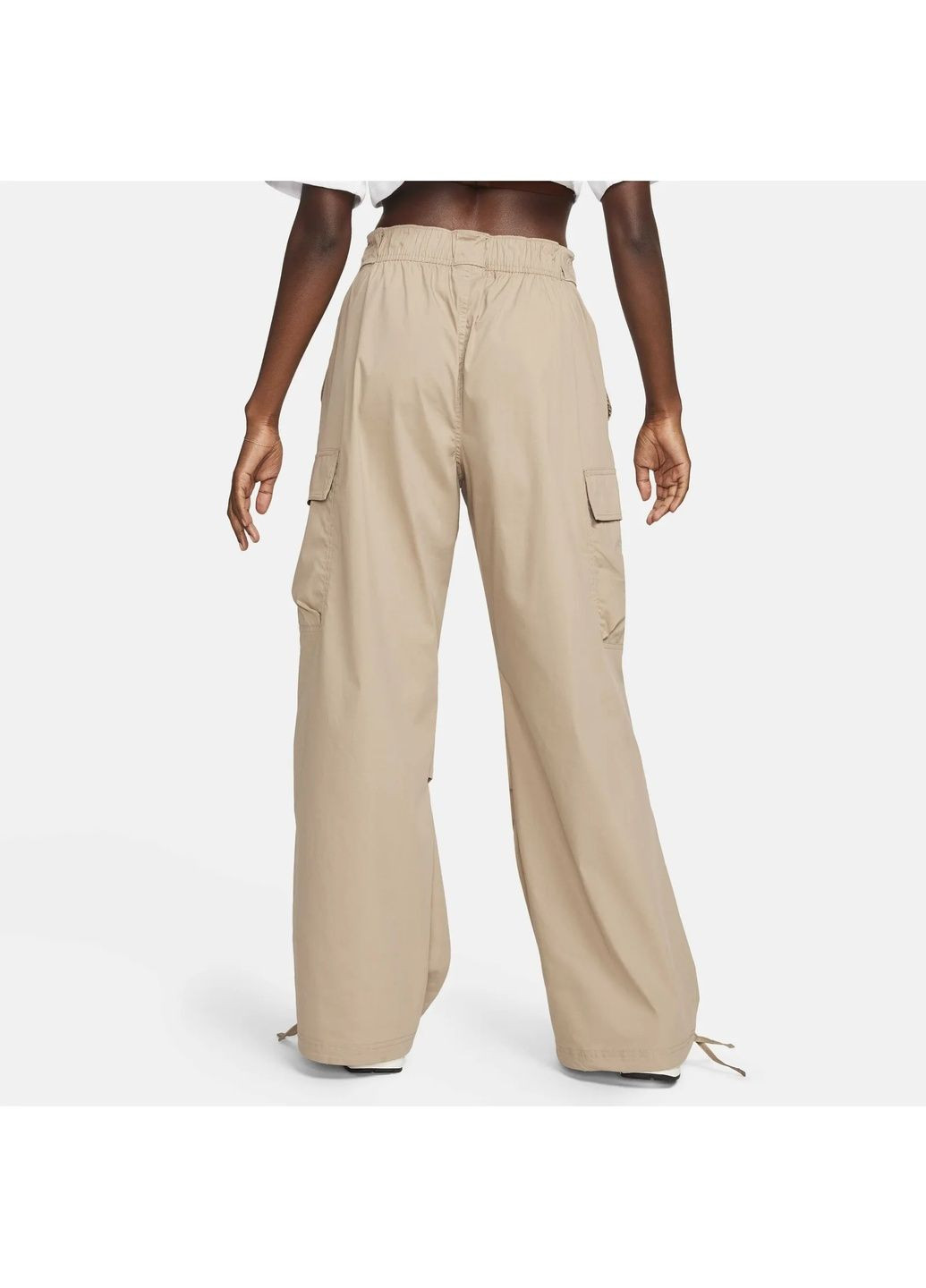 Штани жіночі Sportswear Loose Woven Cargo Pants Beige Nike (364837661)