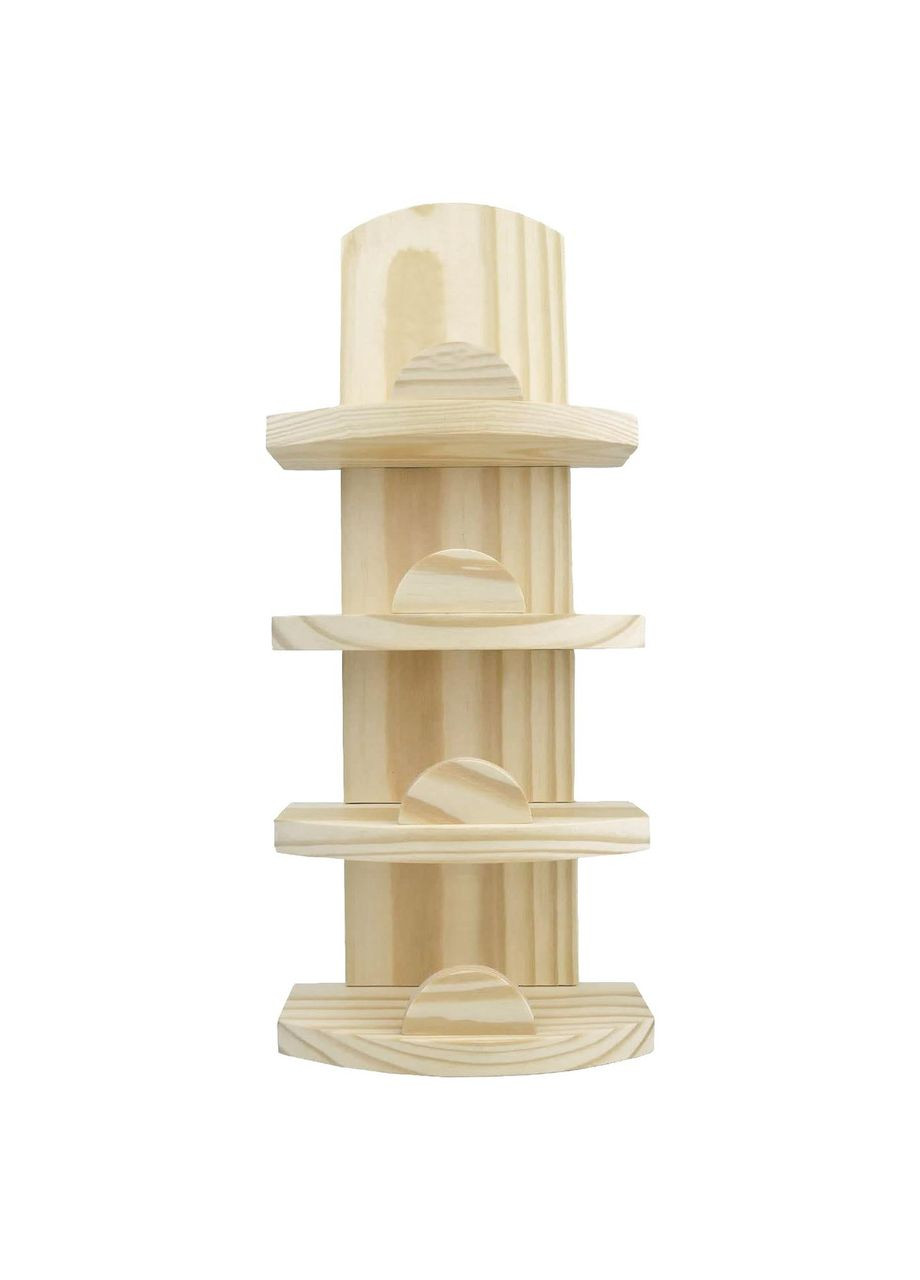 Органайзер для окулярів з дерева Долаті 4 бланже (ОЧК-406401) No Brand (328082053)