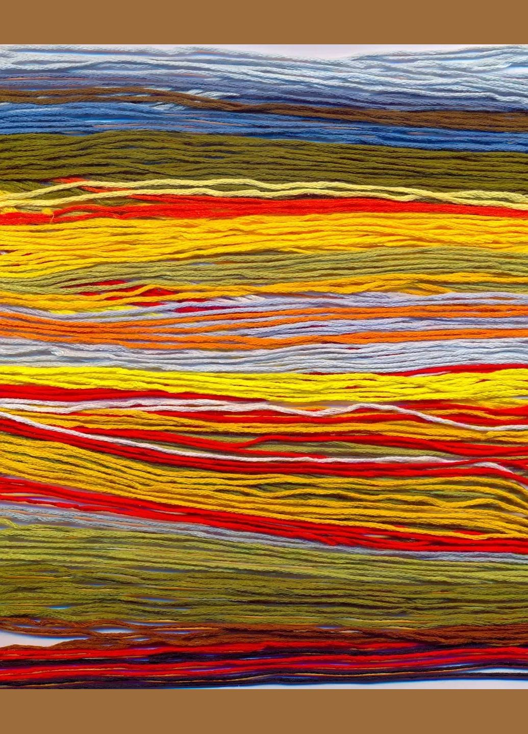 Набор для вышивания по нанесённой на канву схеме "Chickens and egg". AIDA 14CT printed, 34*34 см Joy Sunday (313614436)