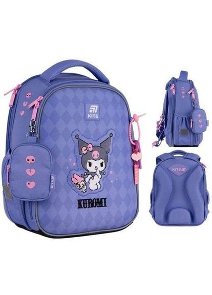Рюкзак школьный каркасный Education Kuromi HK25-555S-2 (1381780) Kite (368865709)