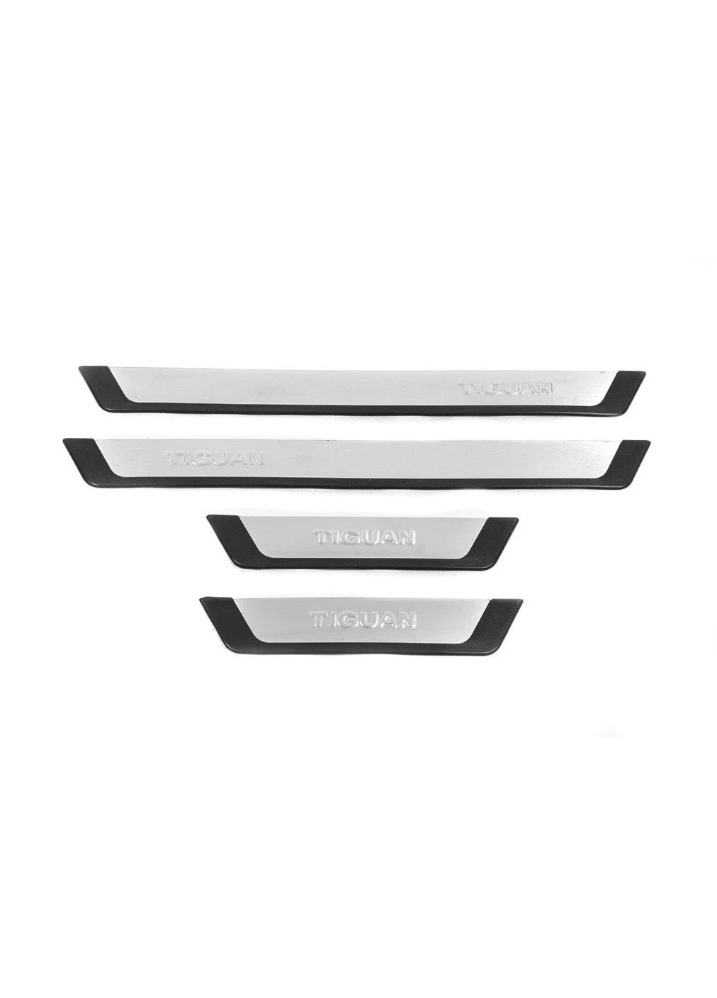 Накладки на пороги Flexill (4 шт., нерж.) для Volkswagen 2007-2016 гг. Omsa Tiguan (388986005)