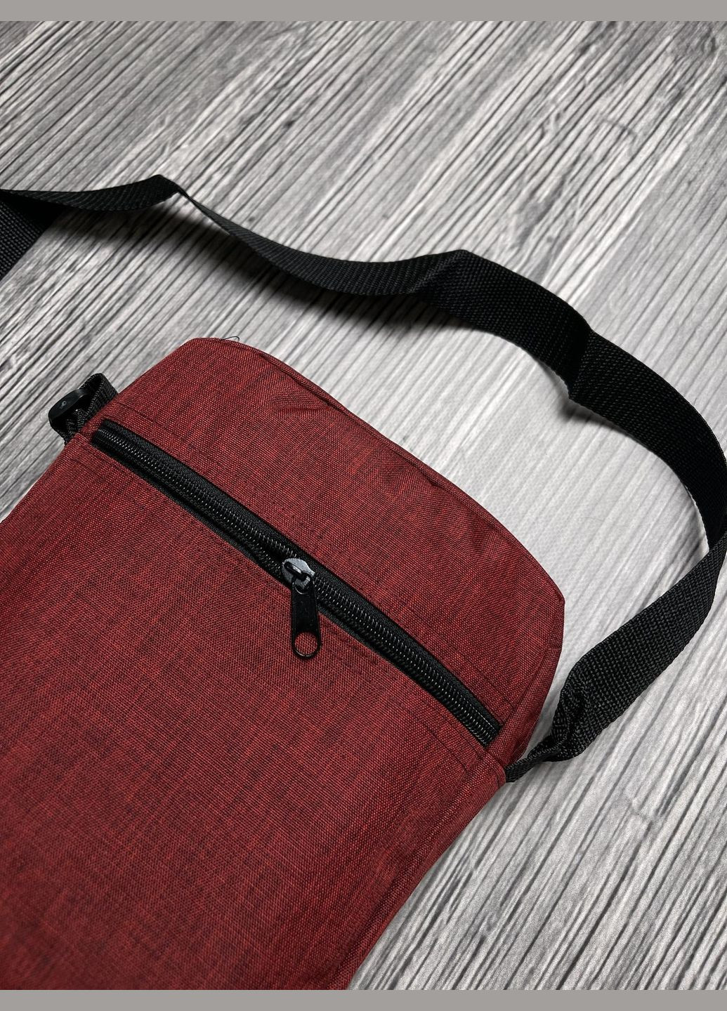 Барсетка червоний меланж No Brand (330129282)