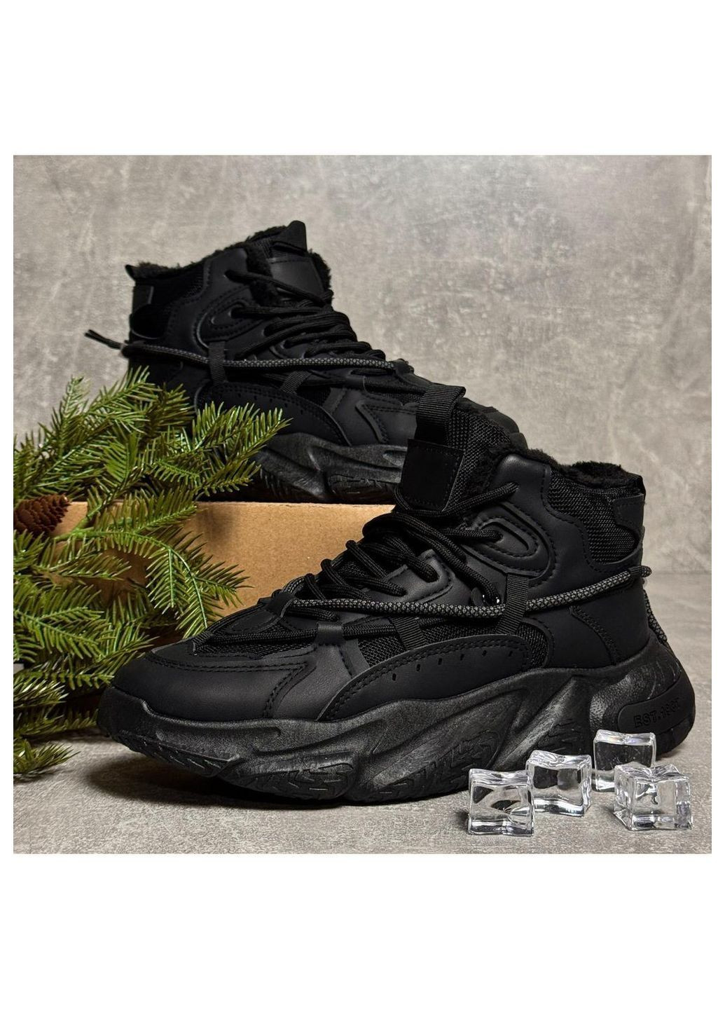 Чорні Зимовий кросівки чоловічі зимові Stilli