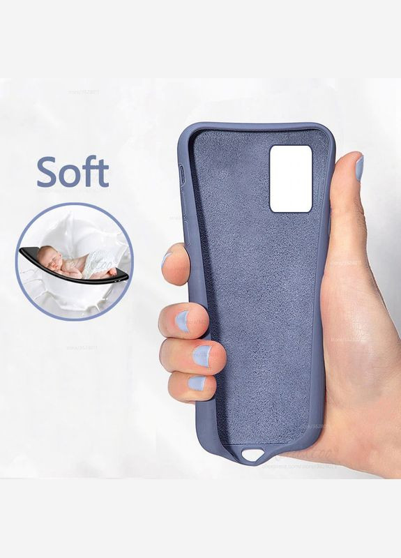 Силиконовый чехол ля Galaxy S8 микрофибра soft touch Samsung (322212464)