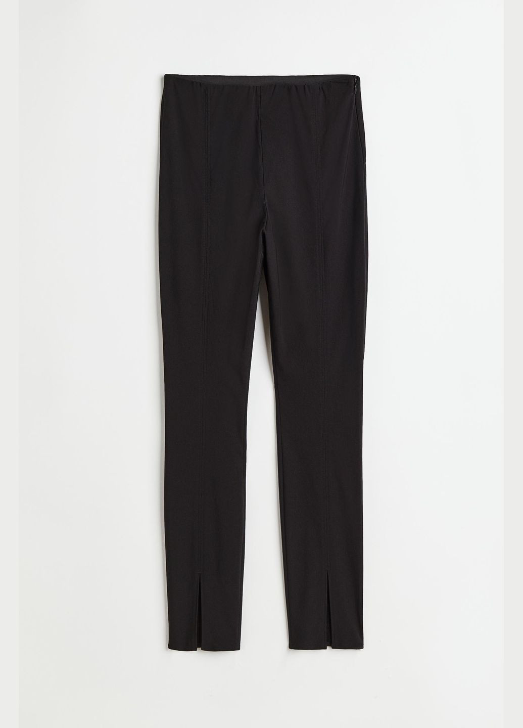 Черные классические летние брюки H&M
