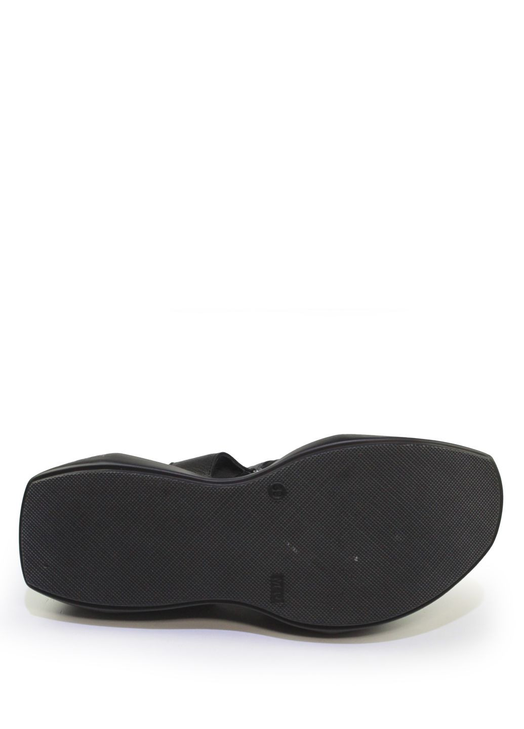 Жіночі шкіряні босоніжки на платформі It-Girl (350874631)